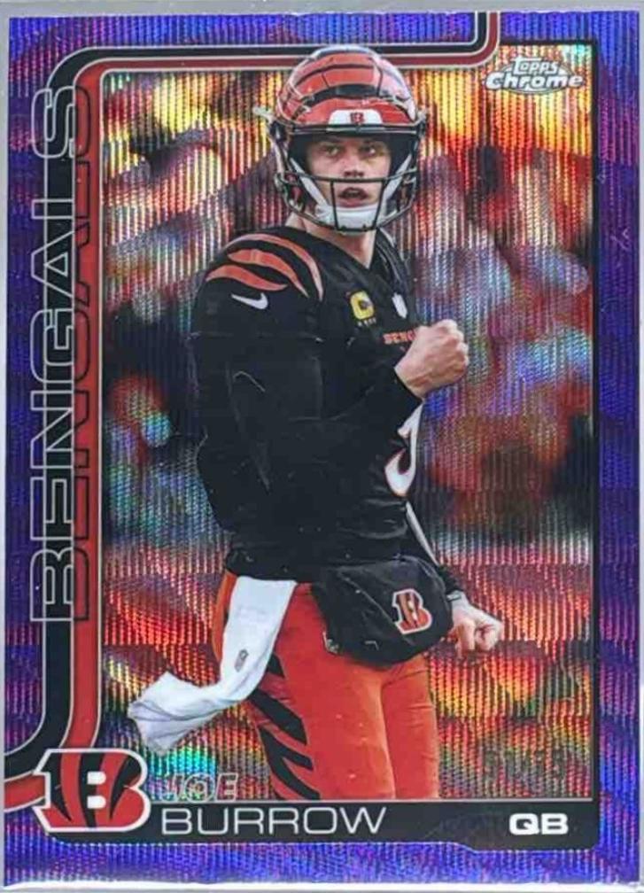 Joe Burrow [Purple Wave Refractor] #61