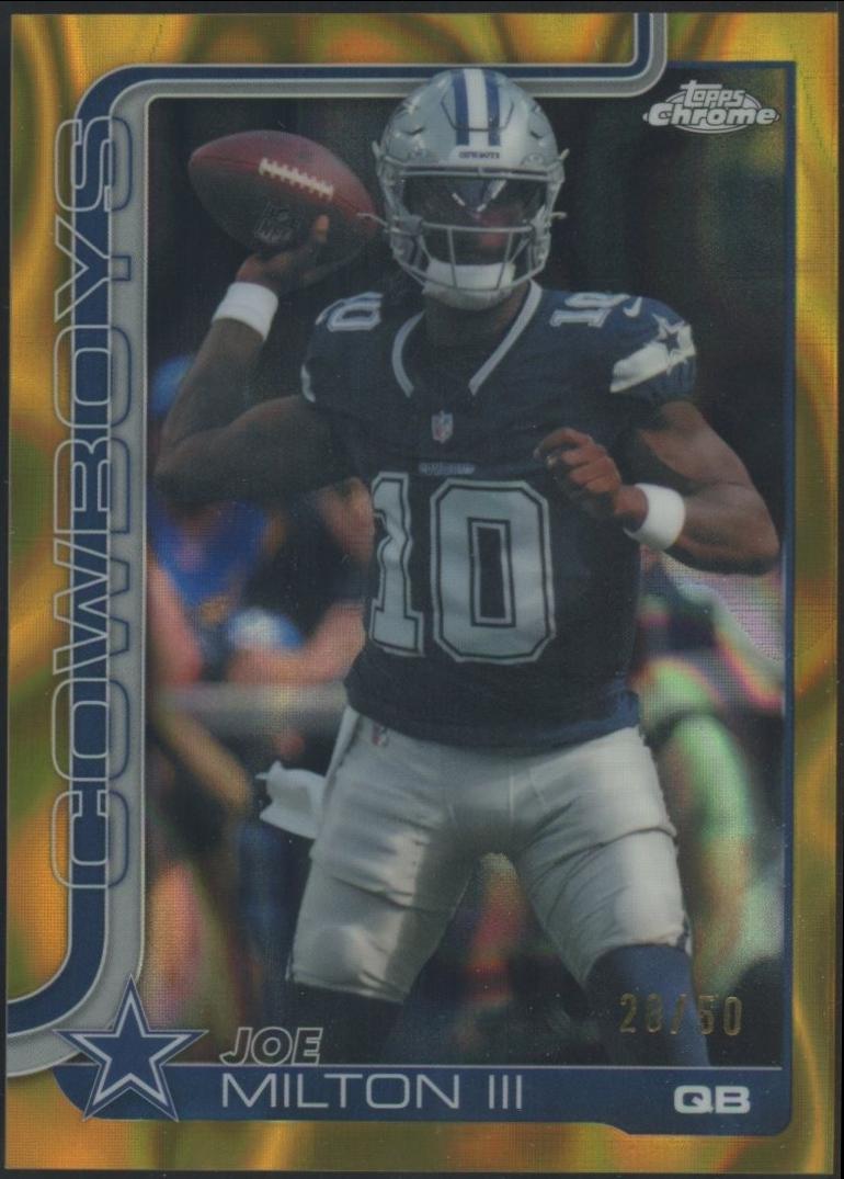 Joe Milton III [Leather Gold] #85