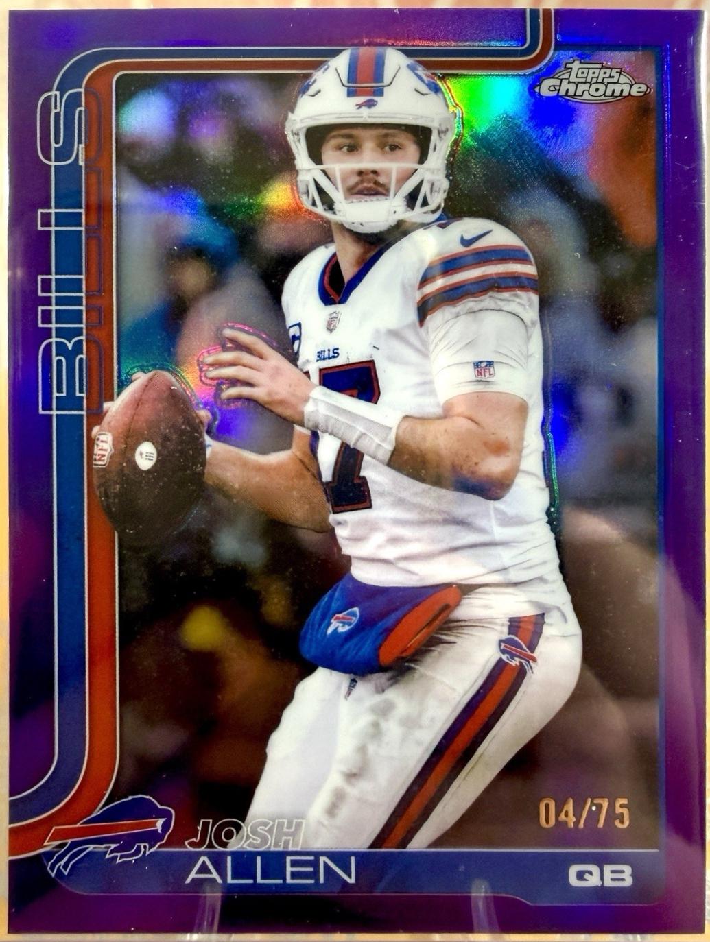 Josh Allen [Purple Refractor] #34