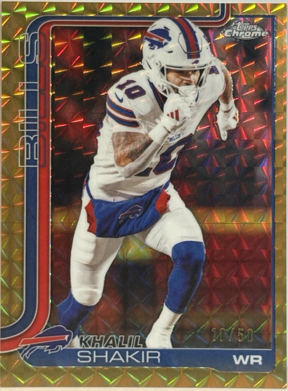 Khalil Shakir [Gold Geometric Refractor] #32