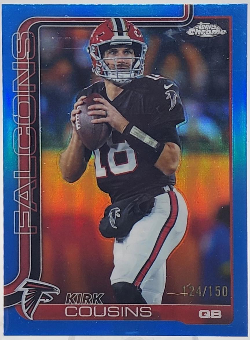 Kirk Cousins [Blue Refractor] #13