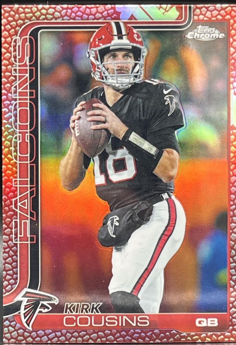 Kirk Cousins [Leather Refractor] #13