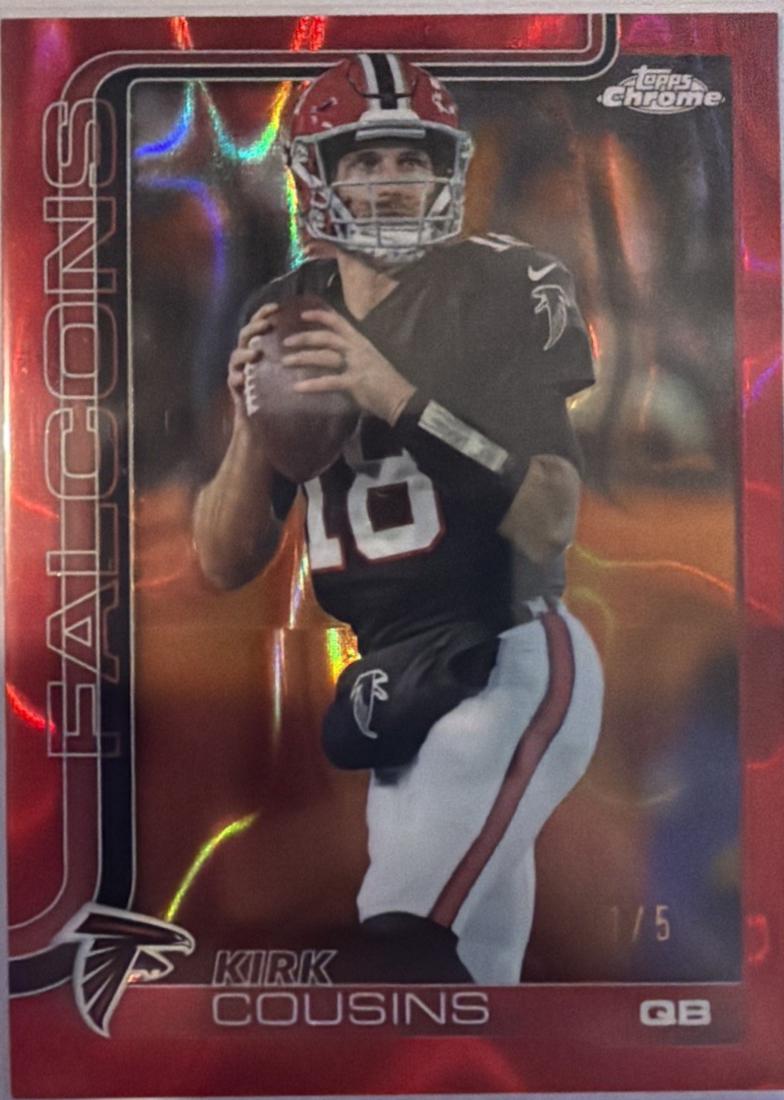 Kirk Cousins [Red Refractor] #13