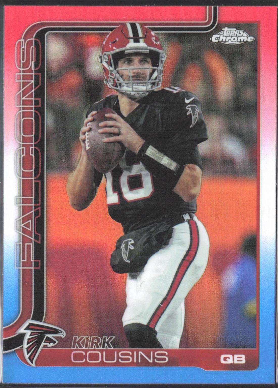 Kirk Cousins [Red White Blue Refractor] #13