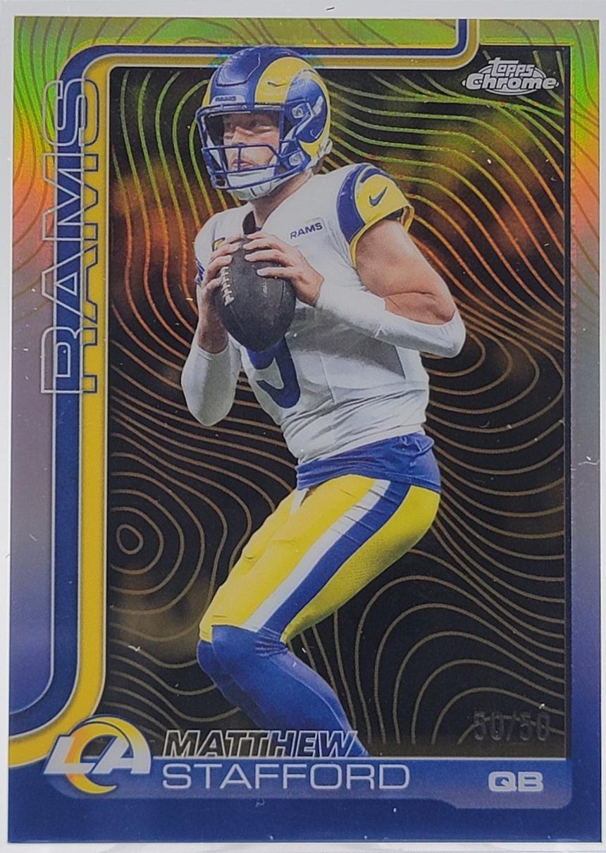 Matthew Stafford [Gold Refractor] #169