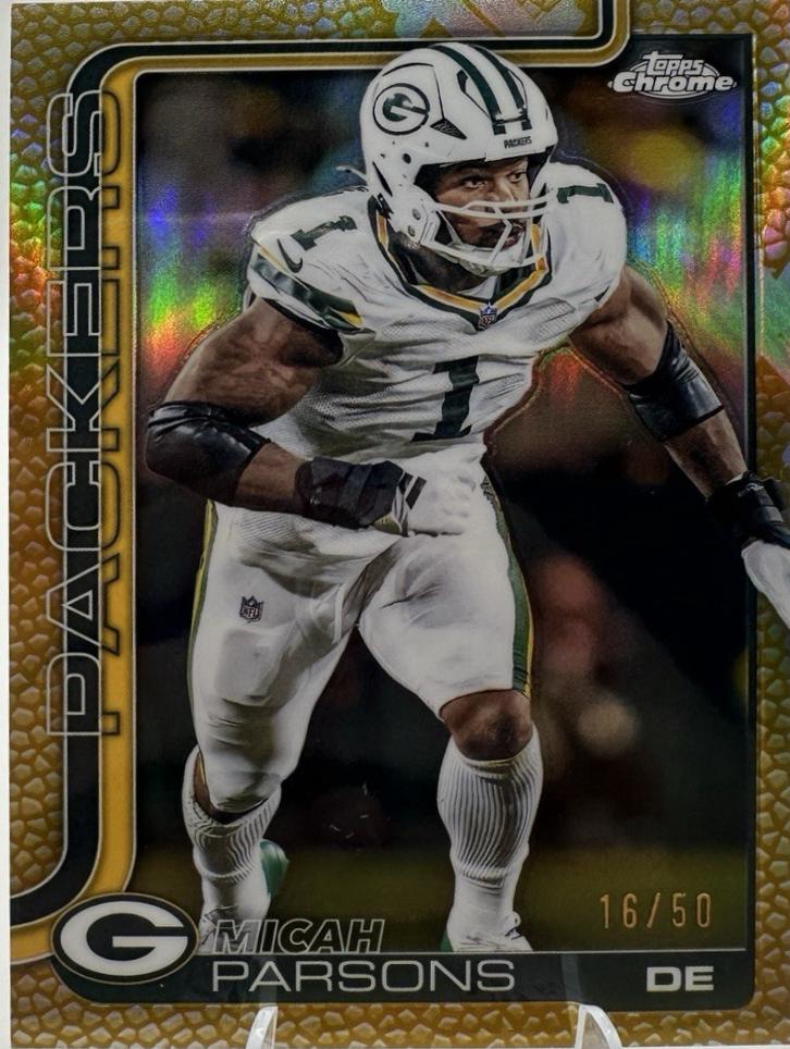 Micah Parsons [Leather Gold] #77