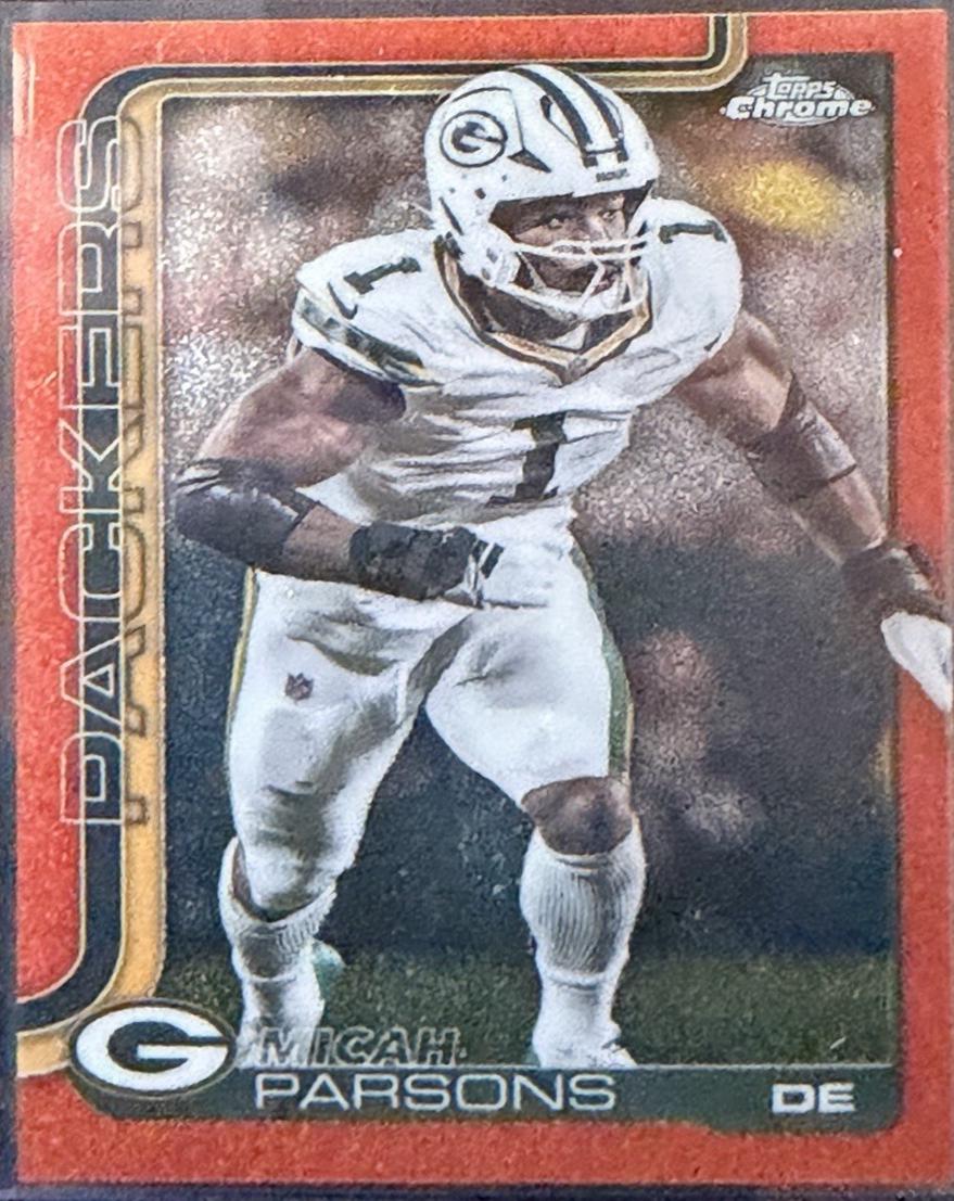 Micah Parsons [Orange Refractor] #77