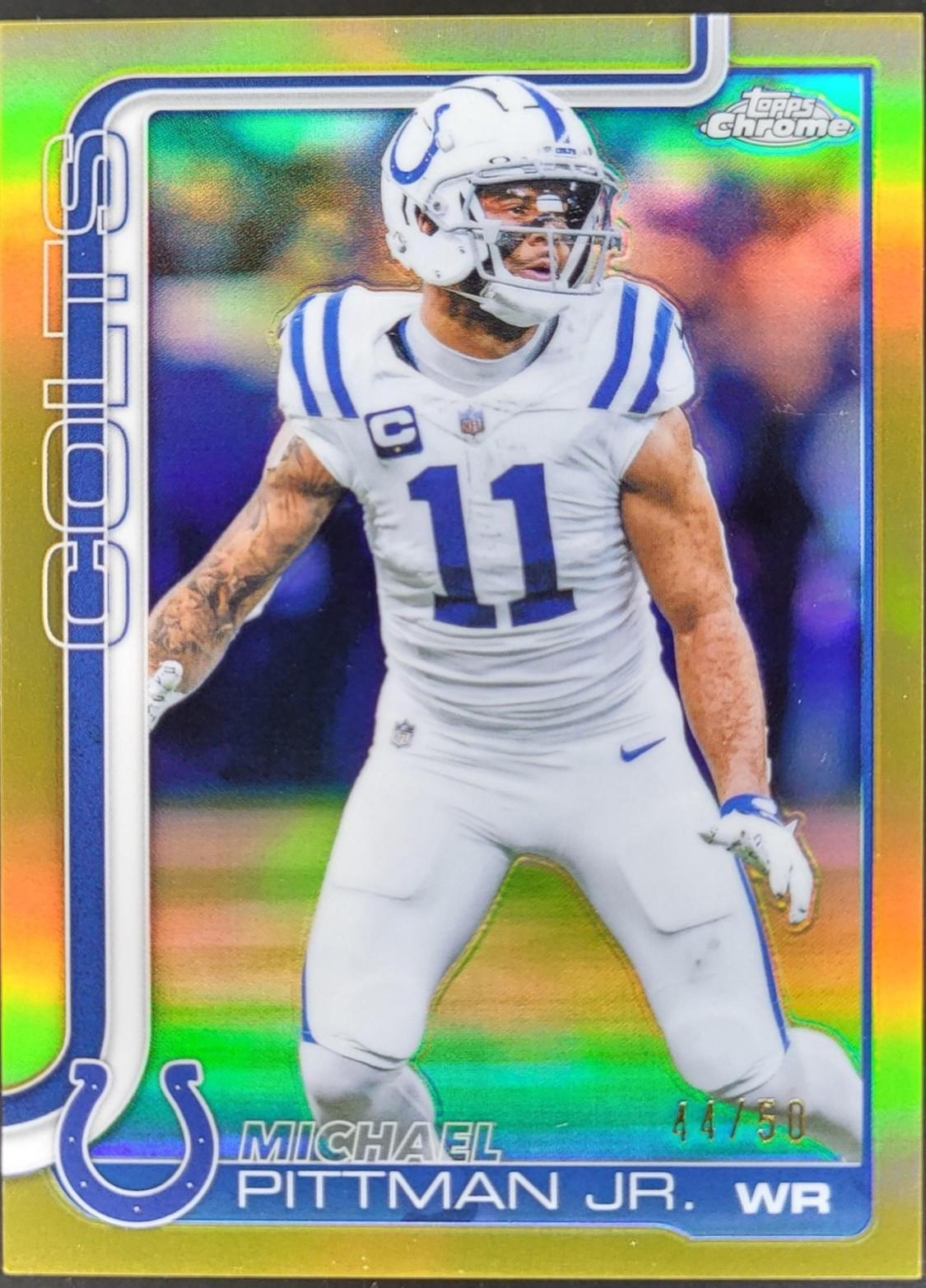 Michael Pittman Jr. [Gold Refractor] #126