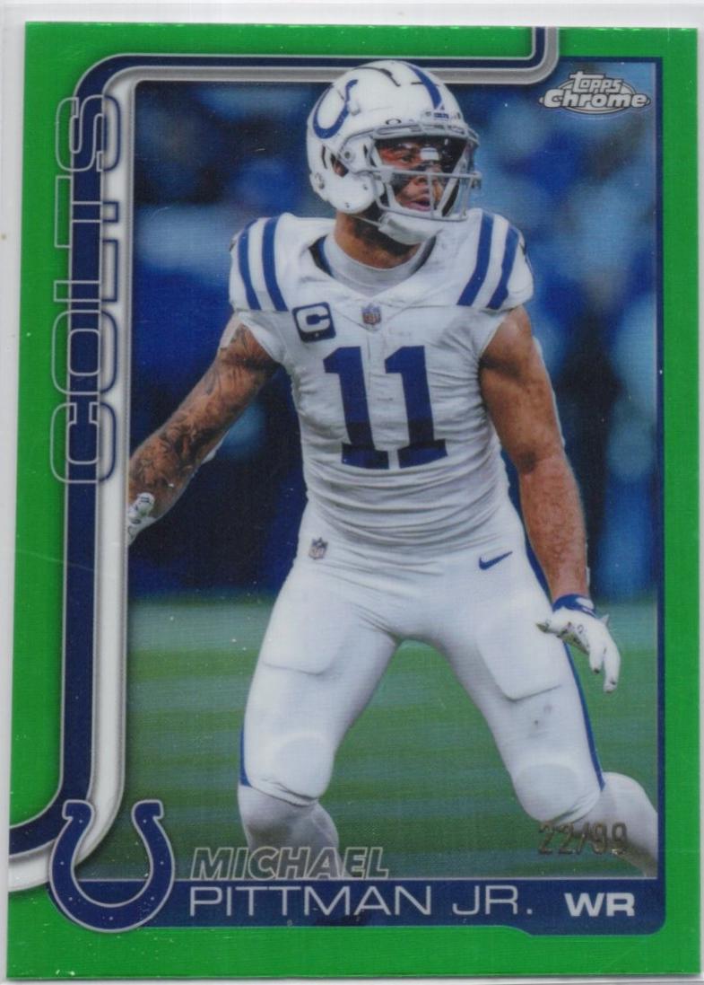 Michael Pittman Jr. [Green Refractor] #126