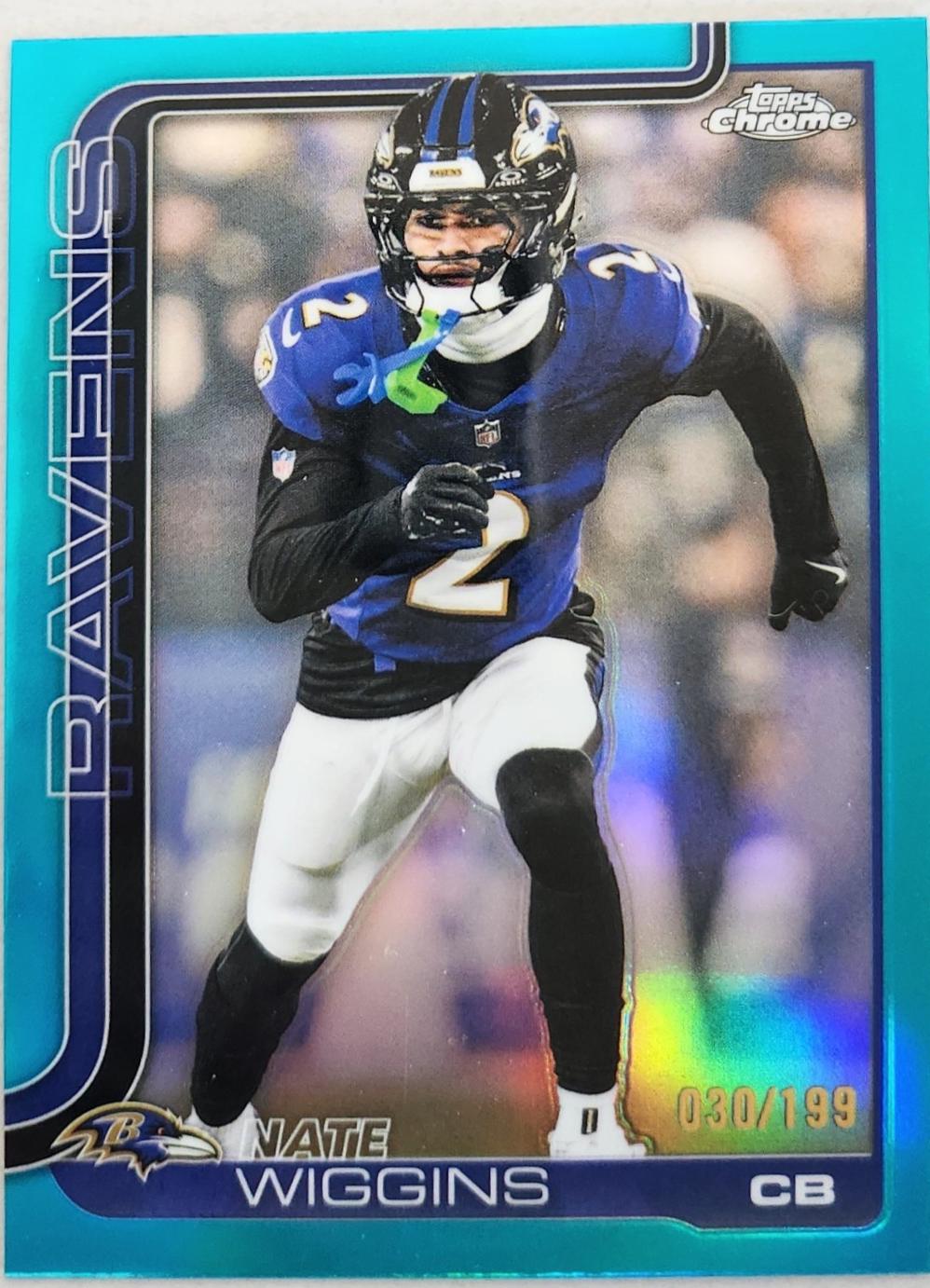 Nate Wiggins [Aqua Refractor] #28