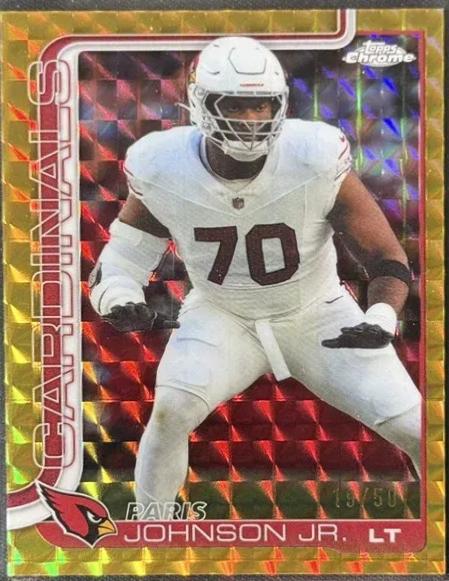 Paris Johnson Jr. [Gold Geometric Refractor] #3