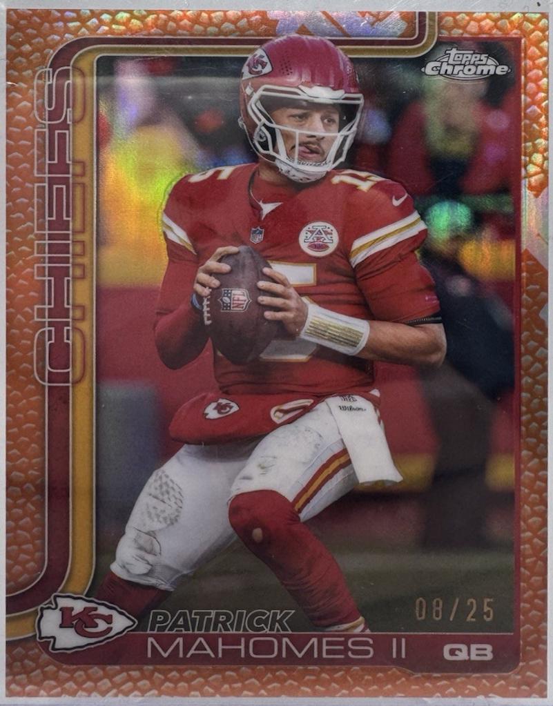 Patrick Mahomes II [Leather Orange] #148