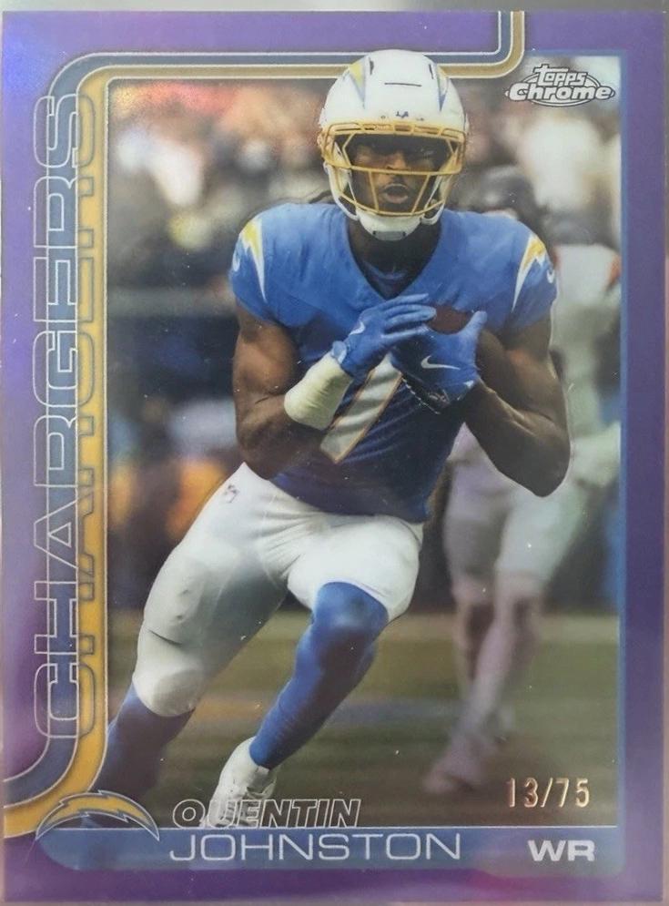 Quentin Johnston [Purple Refractor] #159