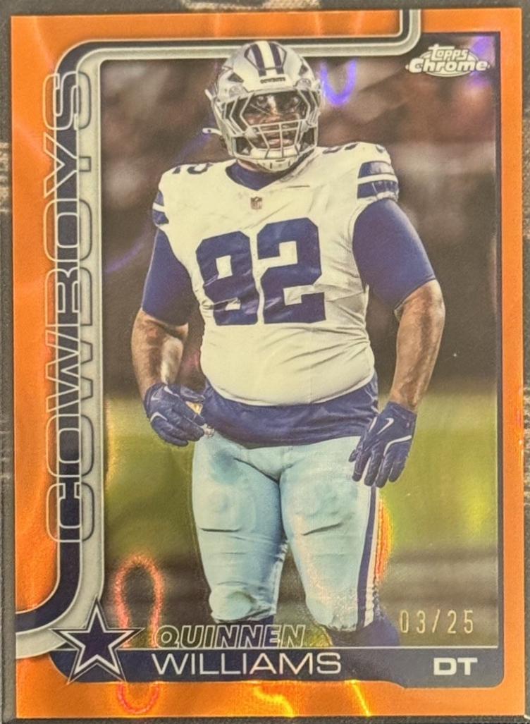 Quinnen Williams [Orange Refractor] #72