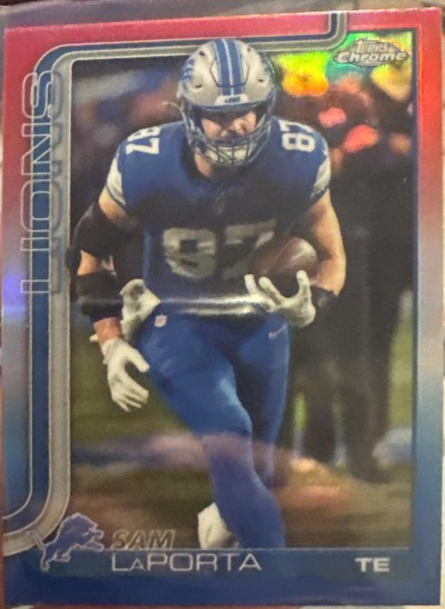 Sam LaPorta [Red White Blue Refractor] #100