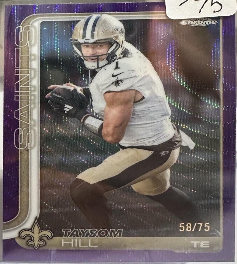 Taysom Hill [Leather Purple] #222