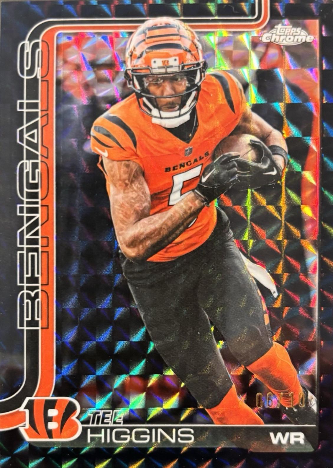 Tee Higgins [Black Geometric Refractor] #59
