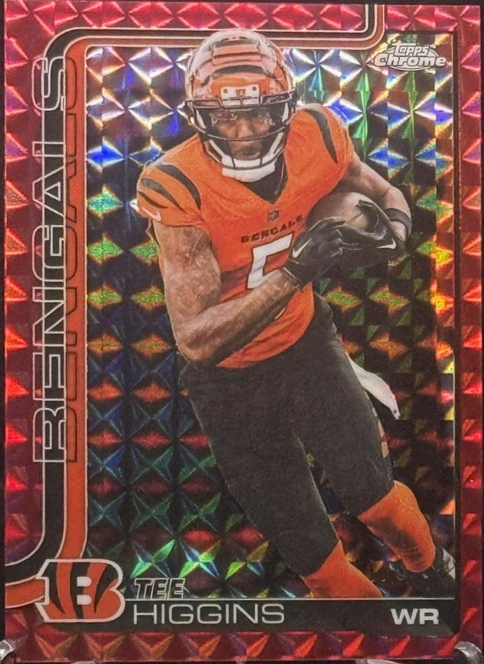 Tee Higgins [Red Geometric Refractor] #59