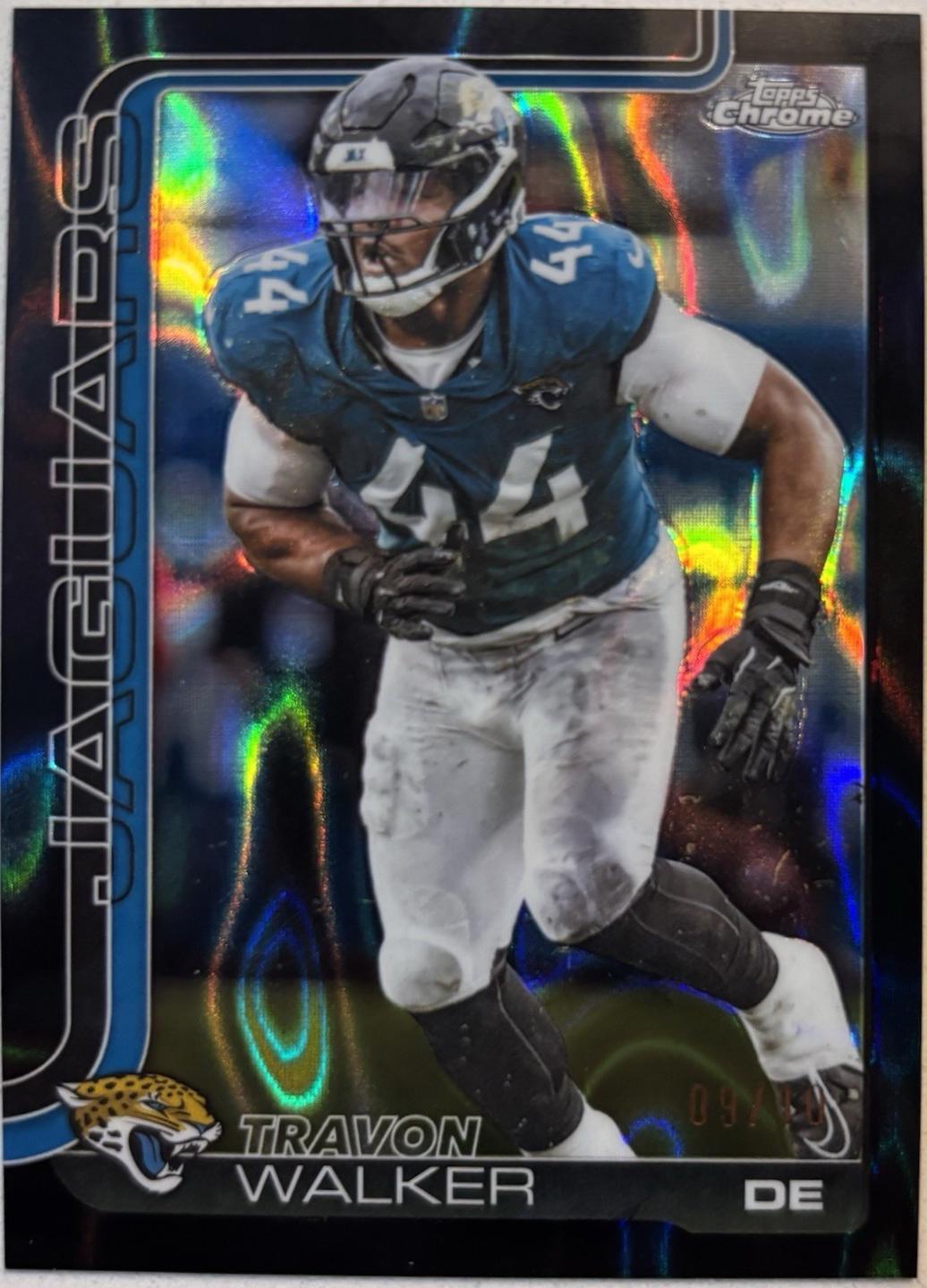 Travon Walker [Black Refractor] #141