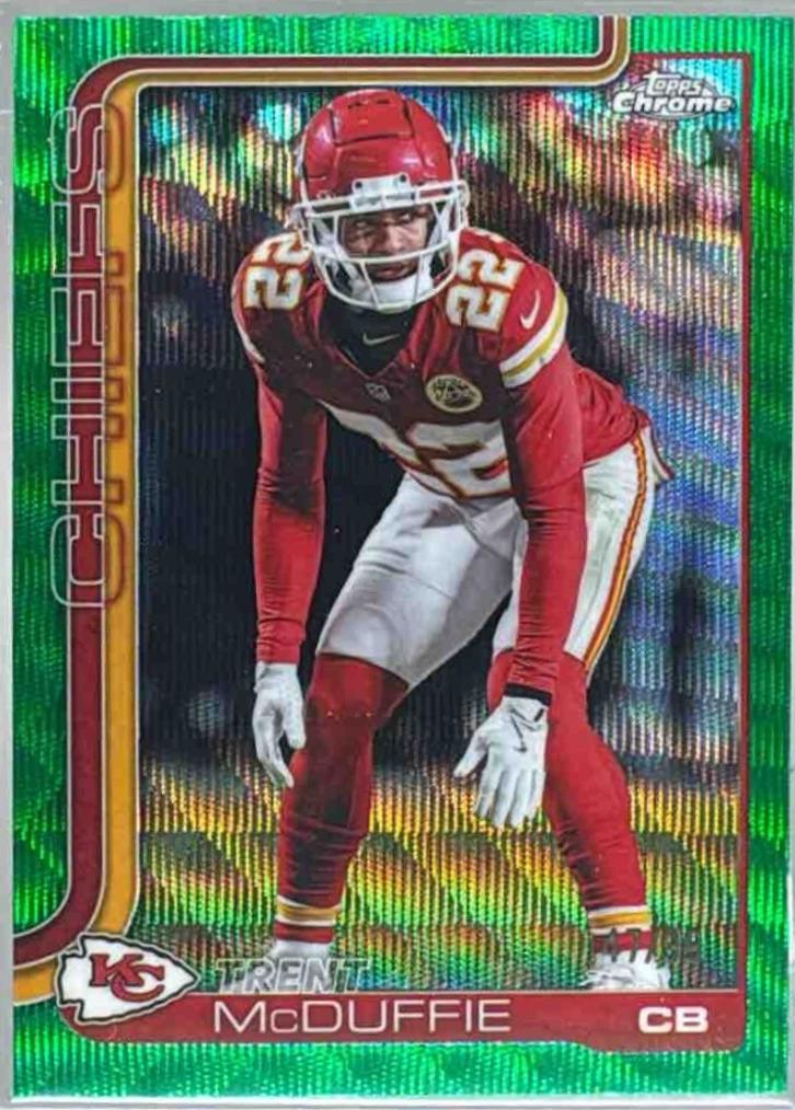 Trent McDuffie [Green Wave Refractor] #154