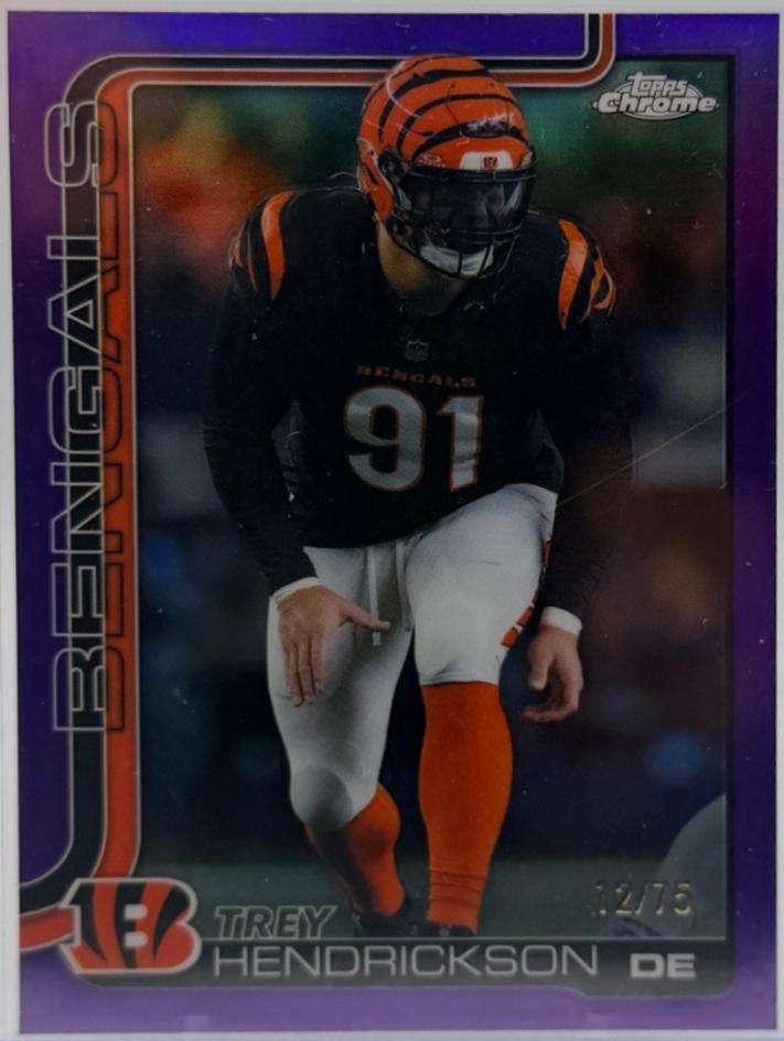 Trey Hendrickson [Purple Refractor] #65
