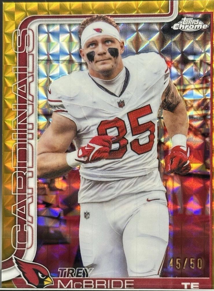 Trey McBride [Gold Geometric Refractor] #4