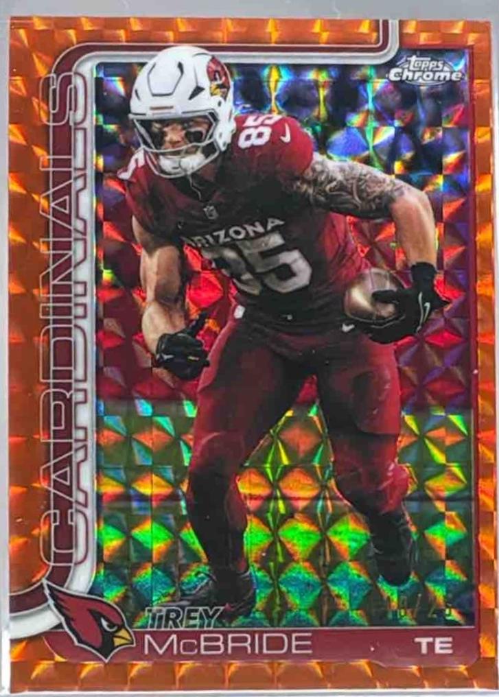 Trey McBride [Orange Geometric Refractor] #4