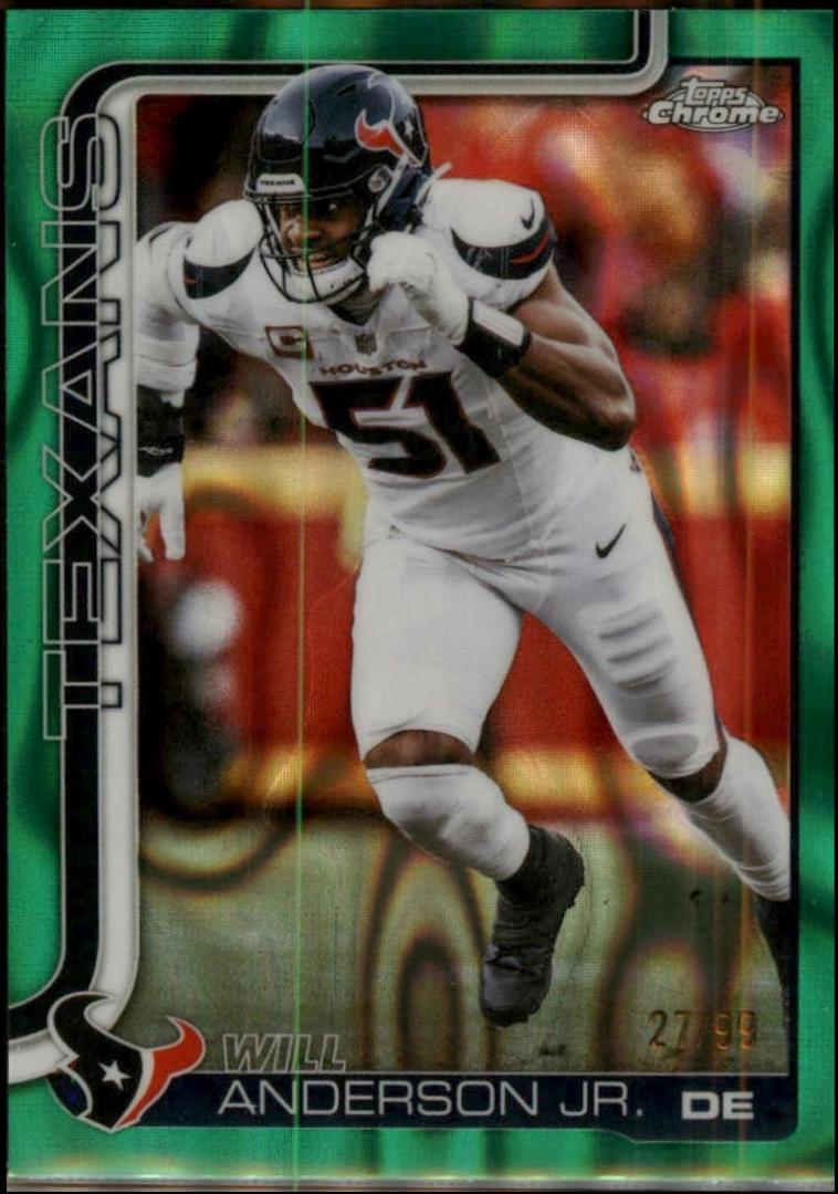 Will Anderson Jr. [Green Wave Refractor] #121