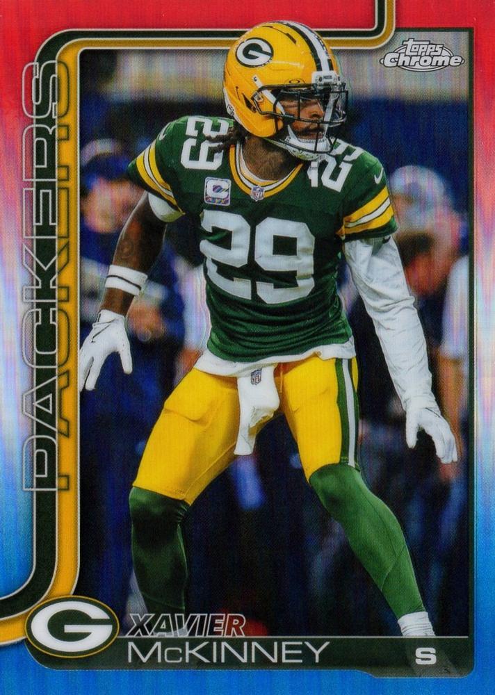 Xavier McKinney [Red White Blue Refractor] #113