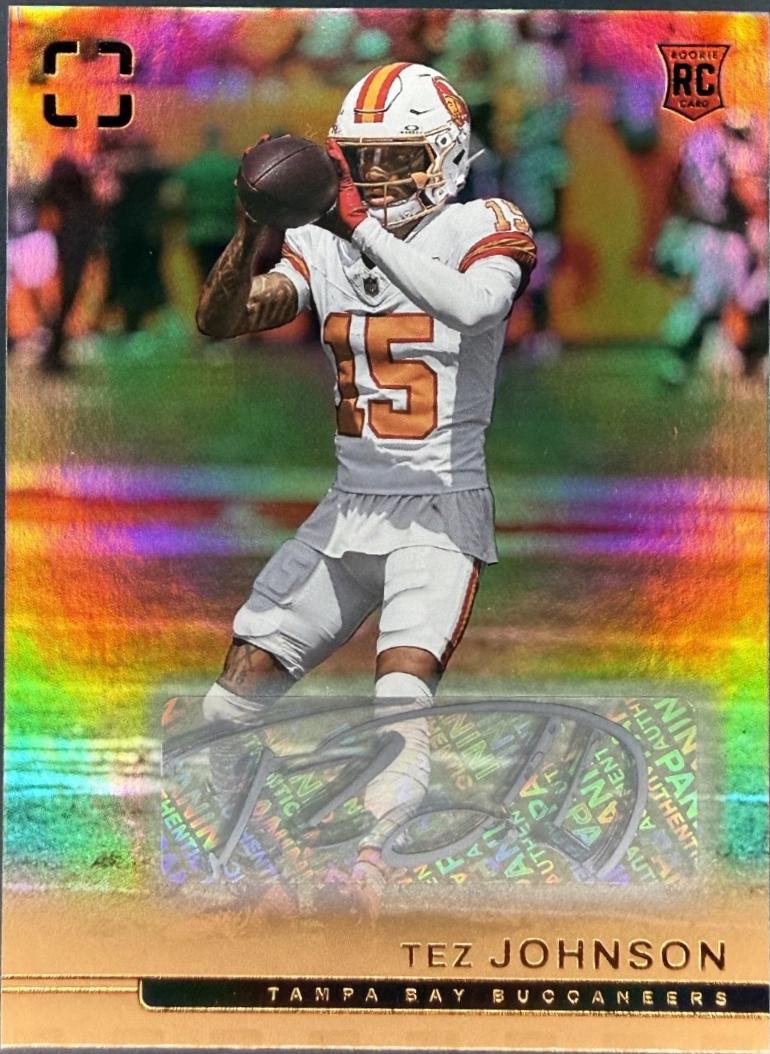 Tez Johnson [Bronze Rookie Autograph] #147