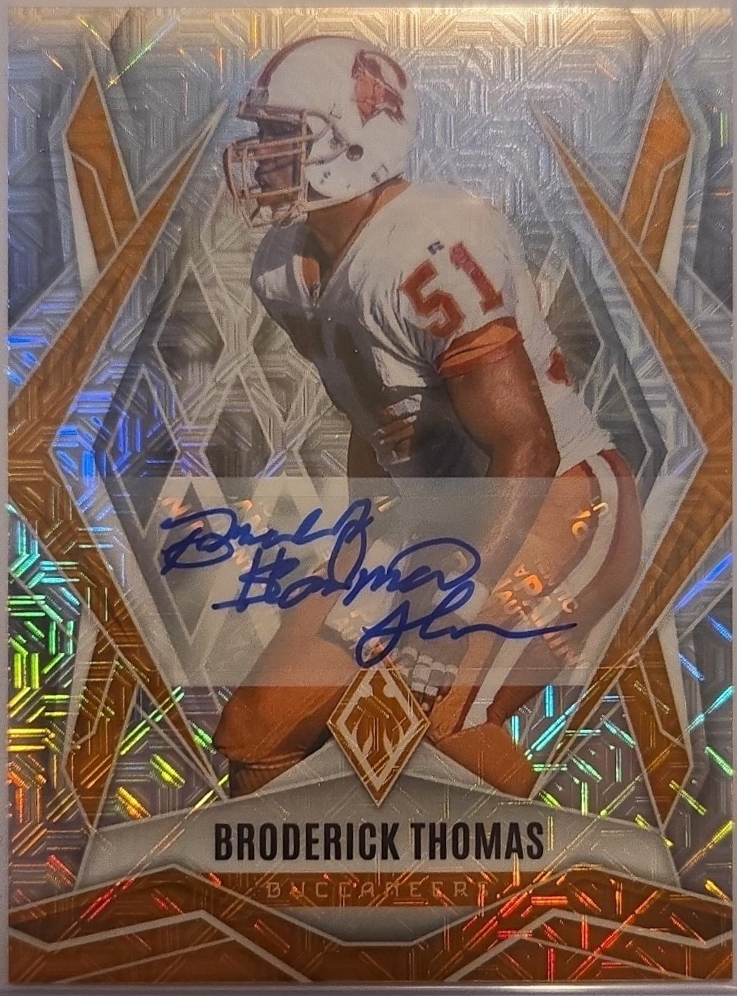 Broderick Thomas [Autograph] #20