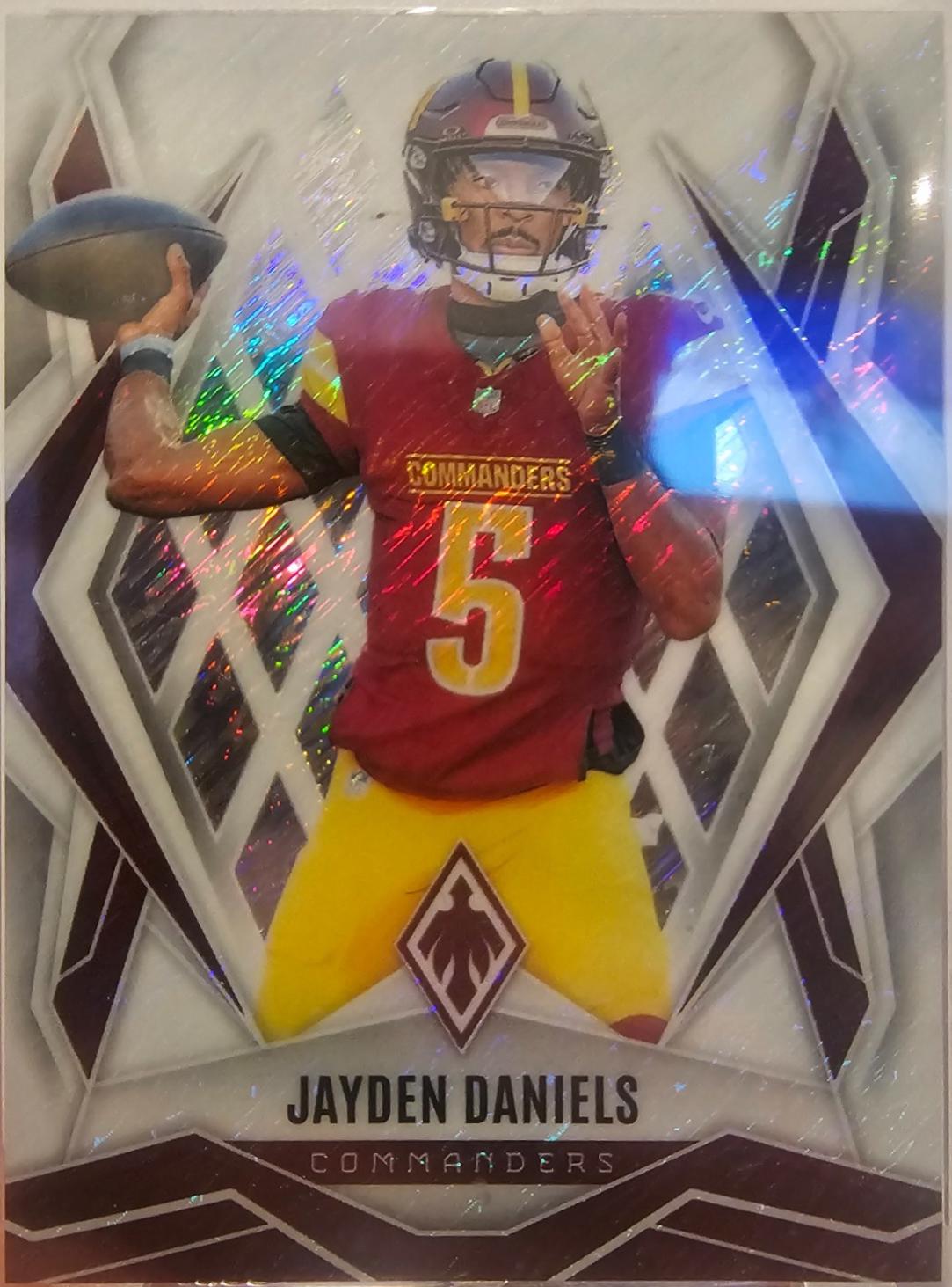 Jayden Daniels [White Shimmer] #8