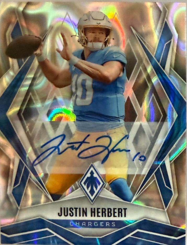 Justin Herbert [Lava Autograph] #58