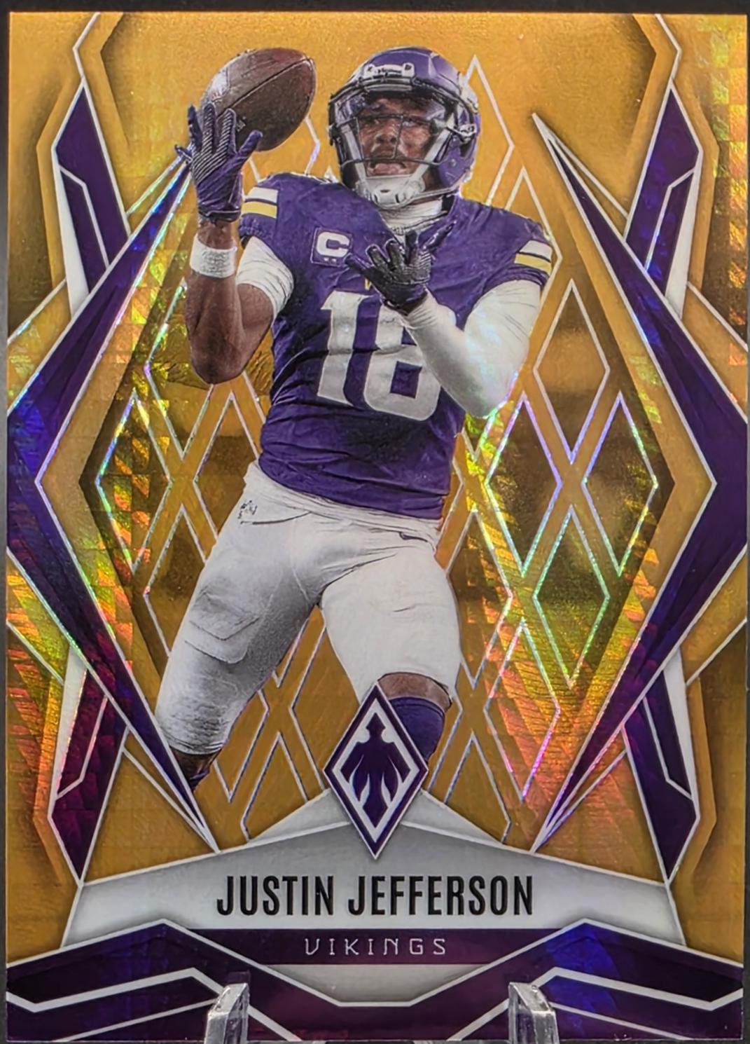 Justin Jefferson [Gold Hyper] #135