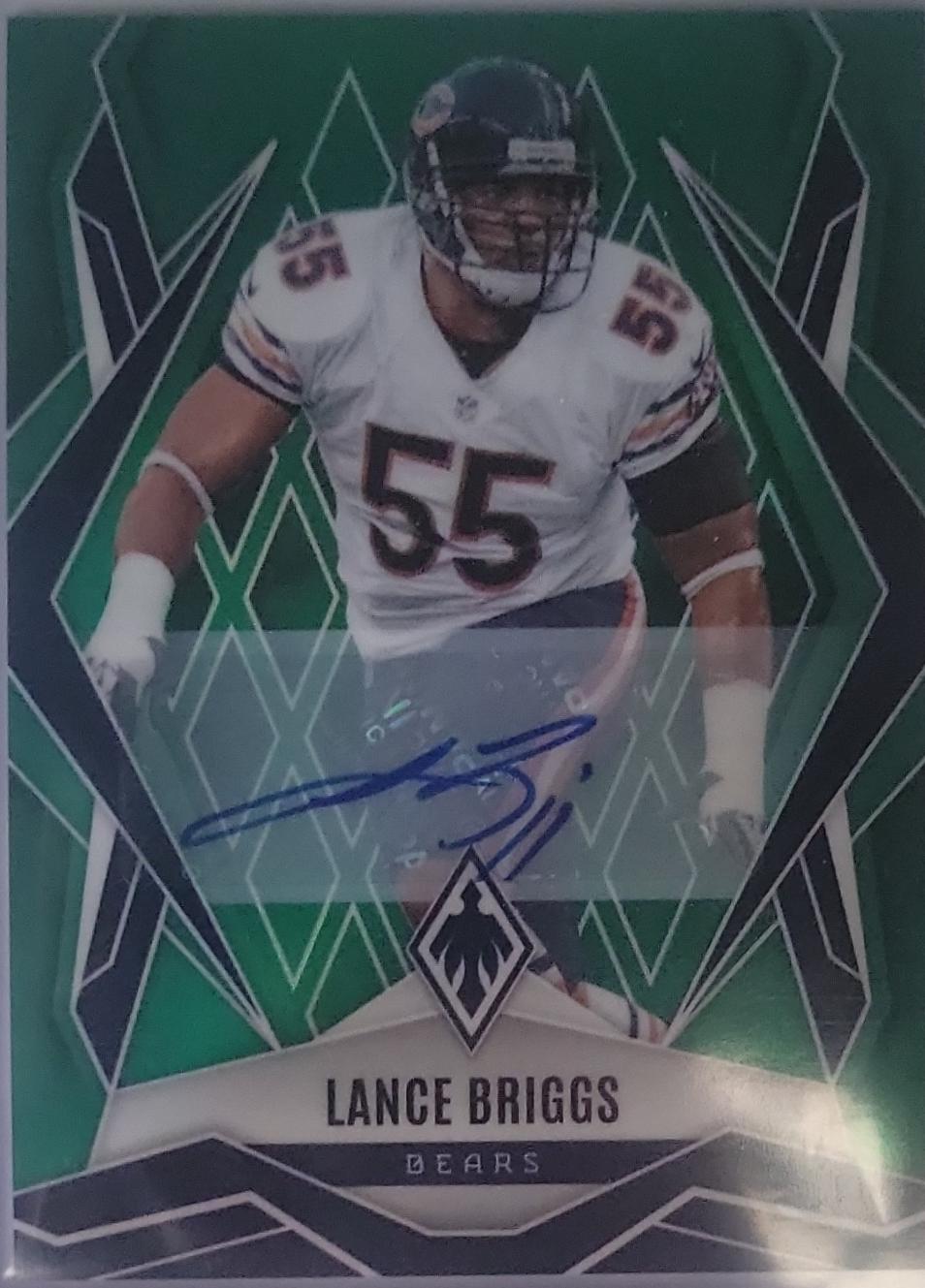 Lance Briggs [Lazer Autograph] #90
