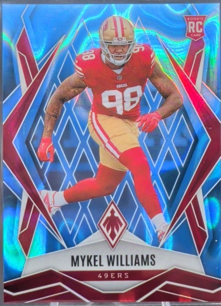 Mykel Williams [Light Blue Lava] #164