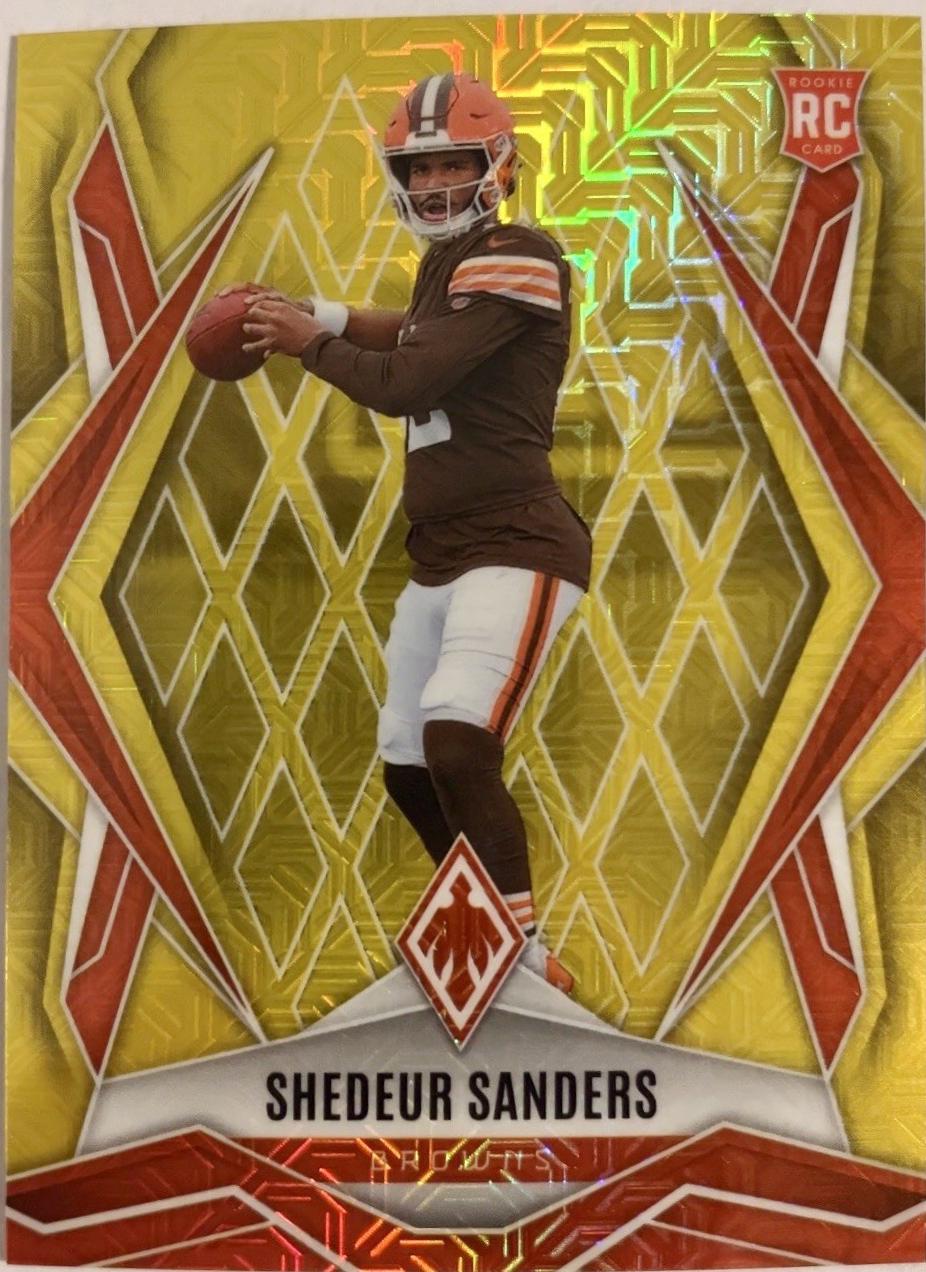 Shedeur Sanders [Yellow Mojo] #154