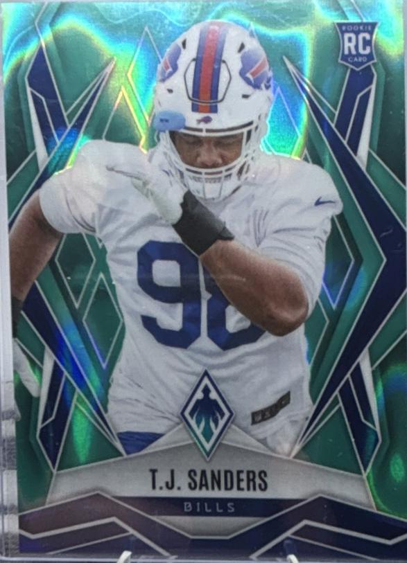 T.J. Sanders [Teal Lava] #181