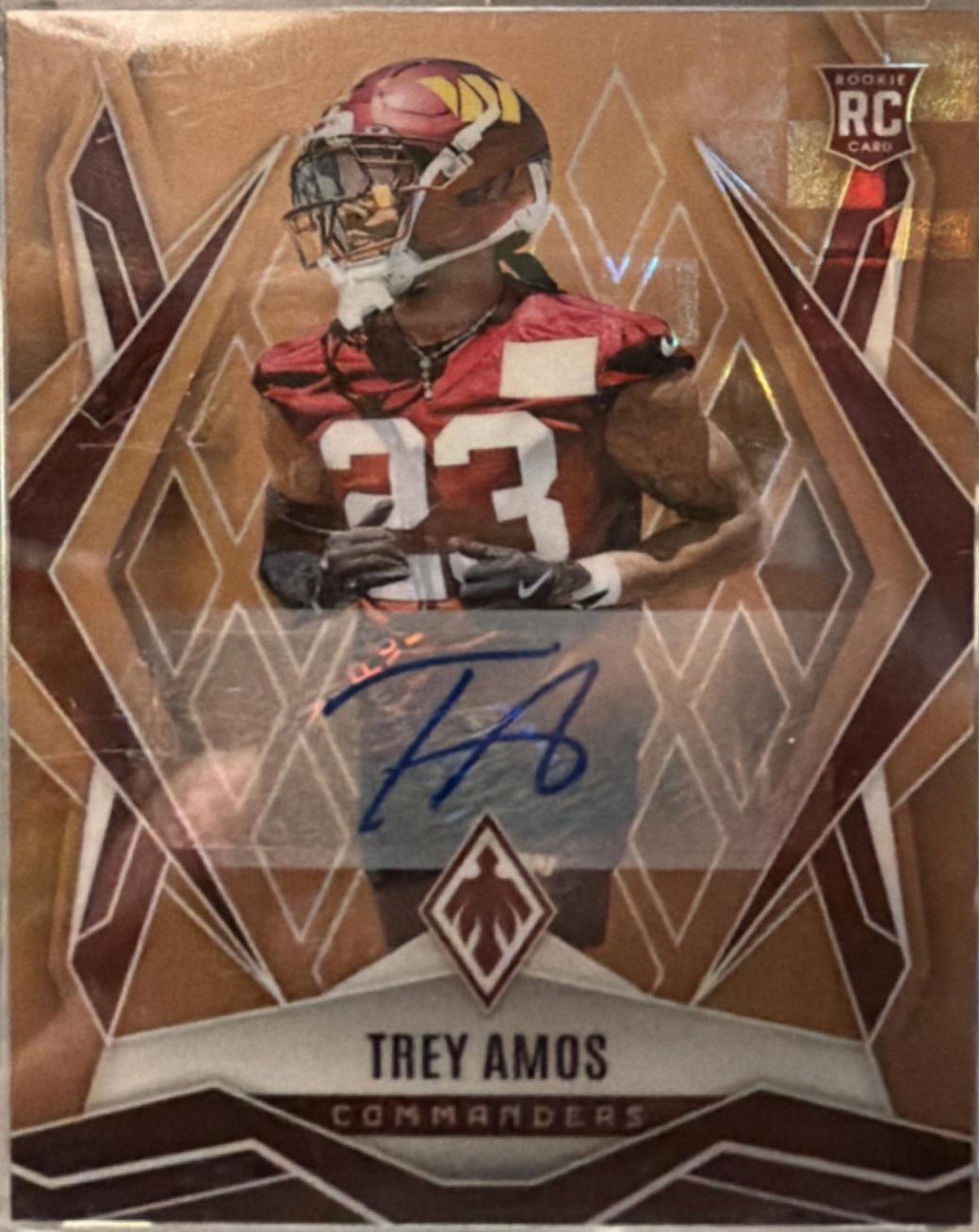 Trey Amos [Autograph] #213