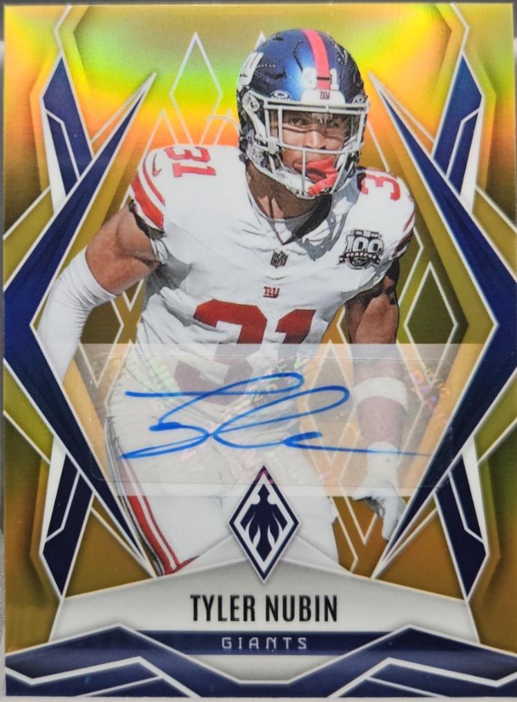 Tyler Nubin [Gold Autograph] #63