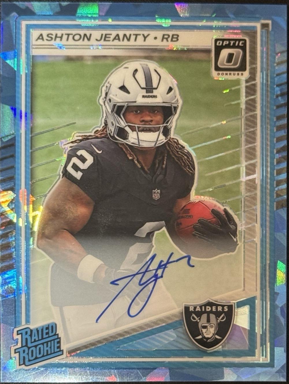 Ashton Jeanty [Ice RPS Autograph] #202