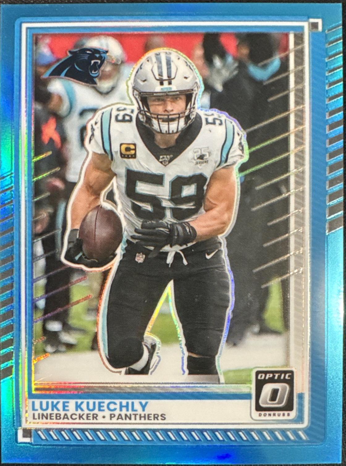 Luke Kuechly [Neon Blue] #84