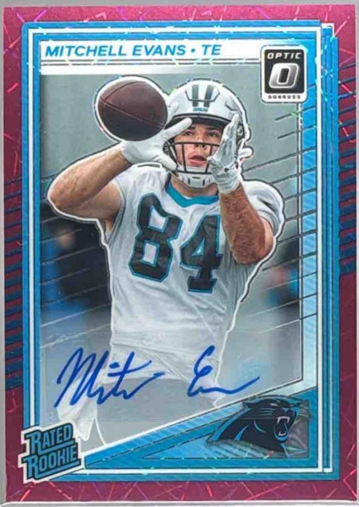 Mitchell Evans [Pink Velocity Autograph] #254