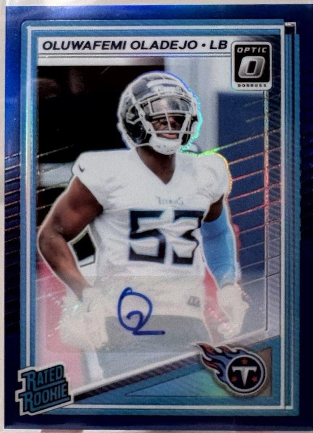 Oluwafemi Oladejo [Blue Autograph] #280