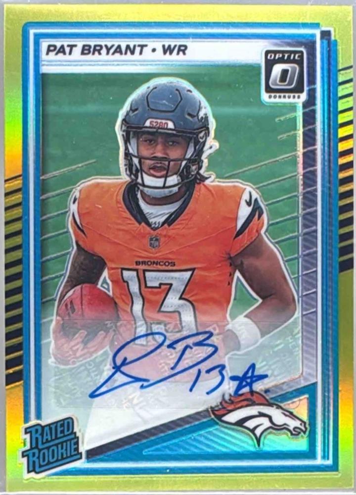 Pat Bryant [Neon Yellow RPS Autograph] #215