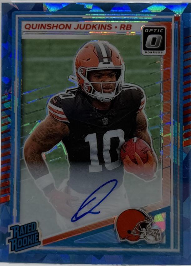 Quinshon Judkins [Ice RPS Autograph] #252
