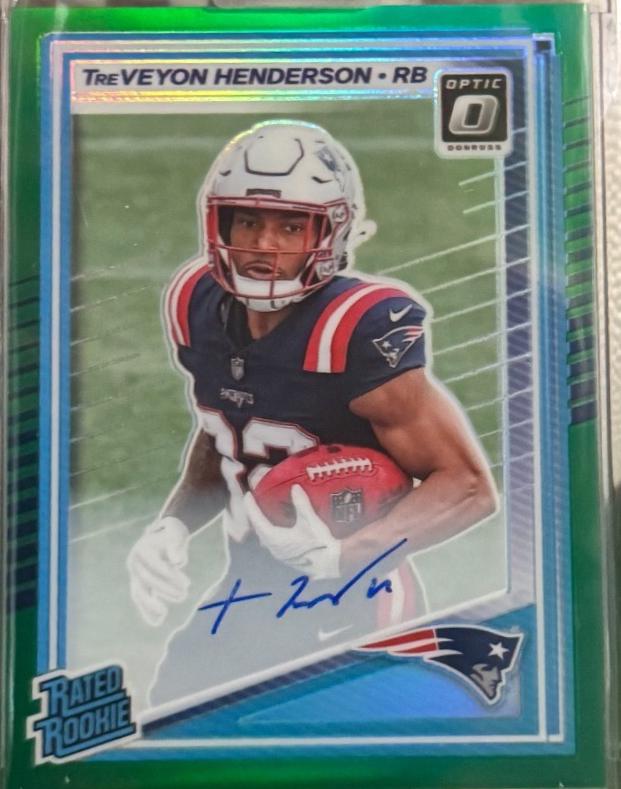 TreVeyon Henderson [Green RPS Autograph] #248