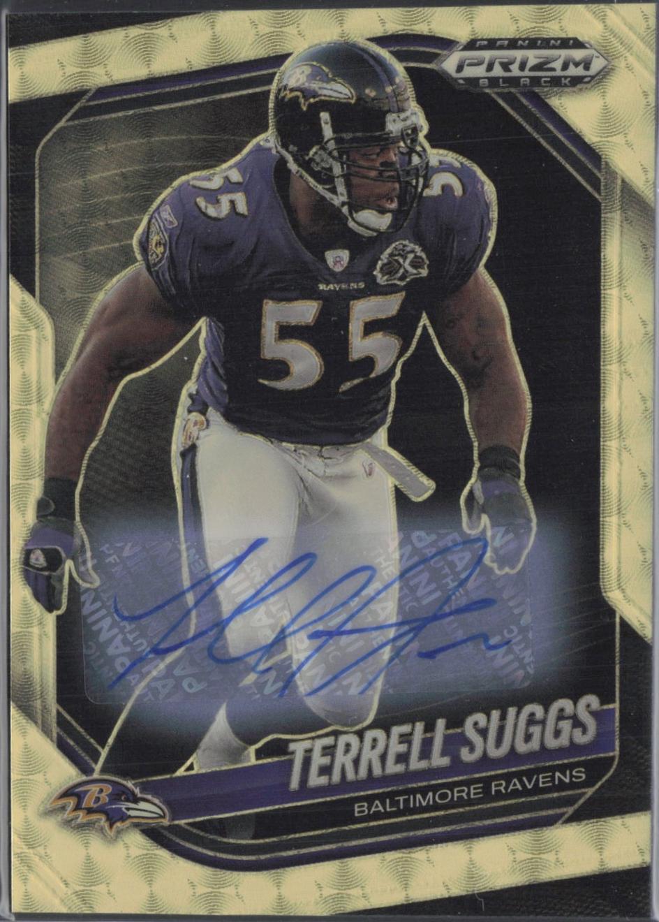 Terrell Suggs [Autograph Gold Vinyl] #9