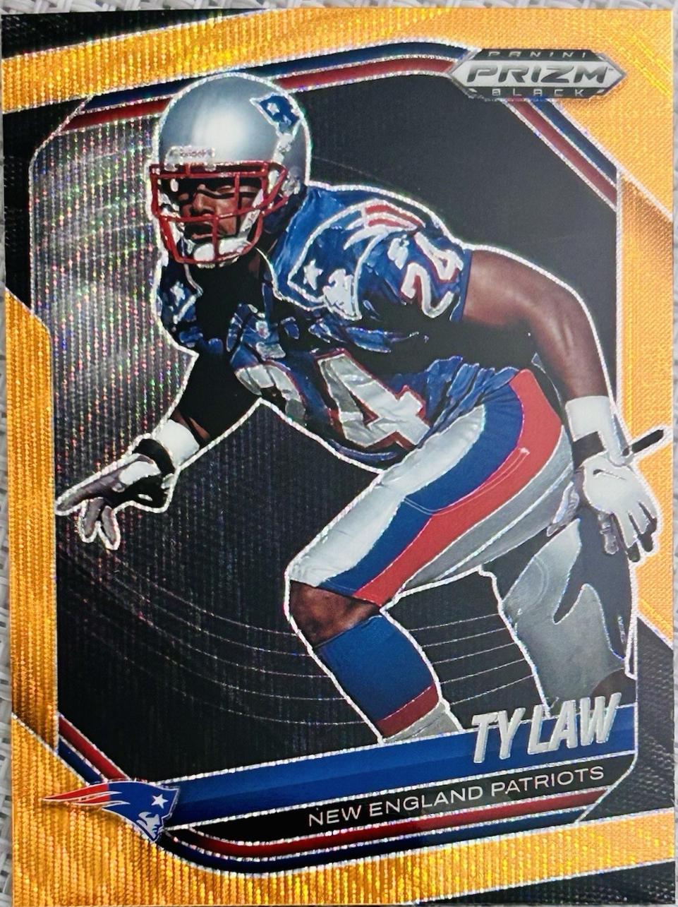 Ty Law [Orange Wave] #93