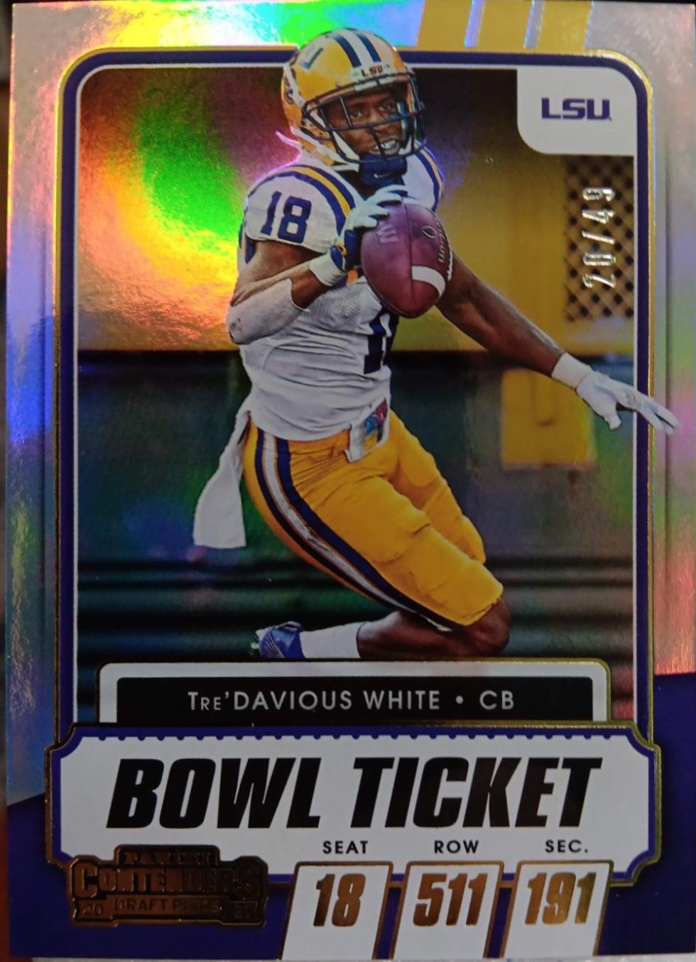 Tre'Davious White [Bowl Ticket] #76